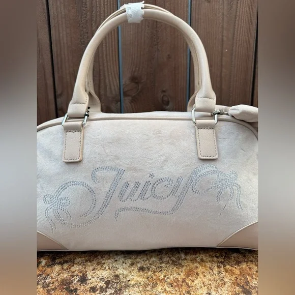 Juicy Couture Velour Never A Dull Moment Handbag - Picture 2 of 16